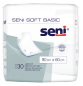 Preview: SENI SOFT BASIC 90X60CM 4x30 Stk. (120 Stück)